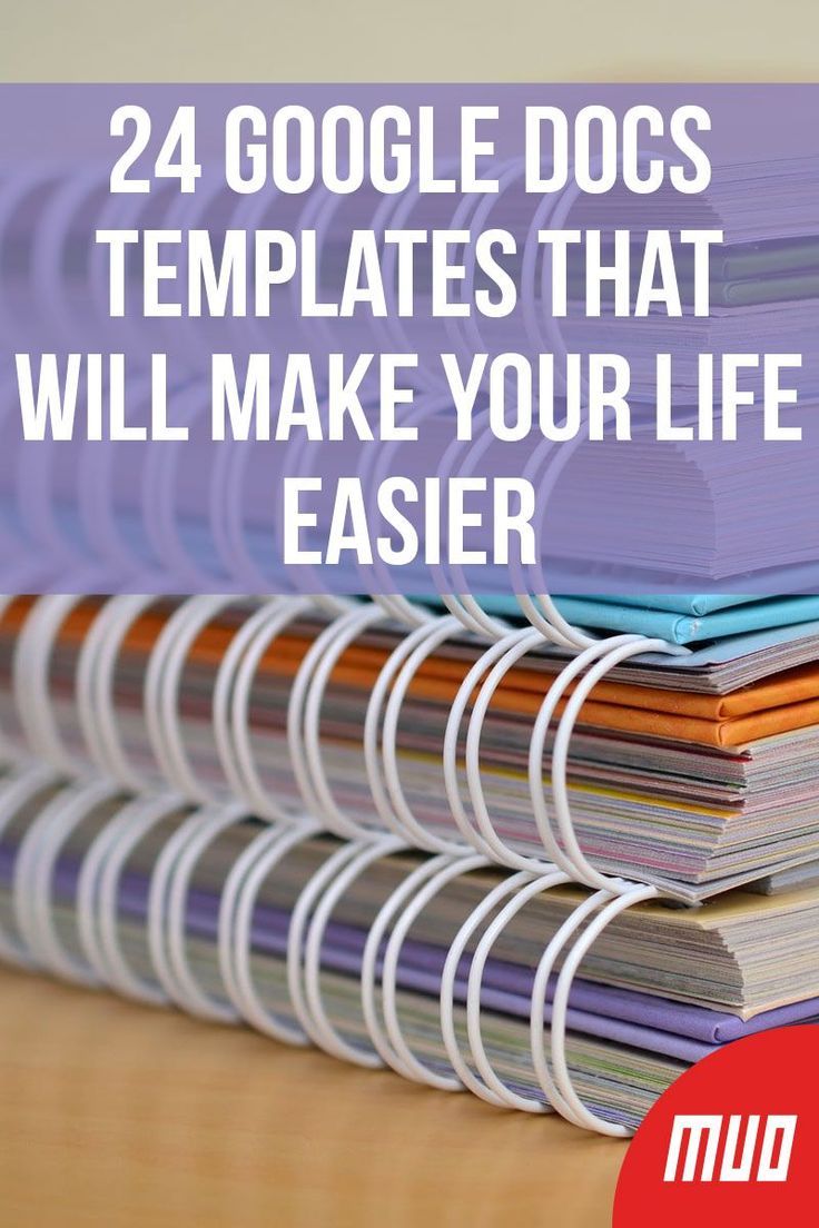 24 Google Docs Templates That Will Make Your Life Easier