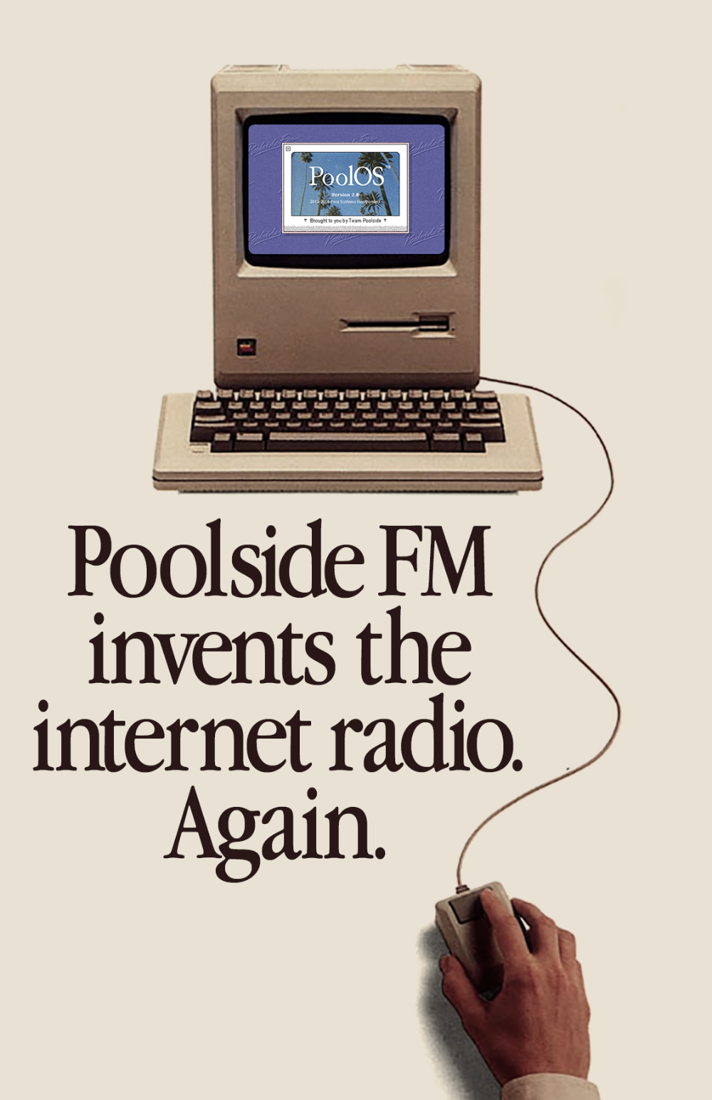 Poolside FM gets a refresh with a ’90s operating system in your browser