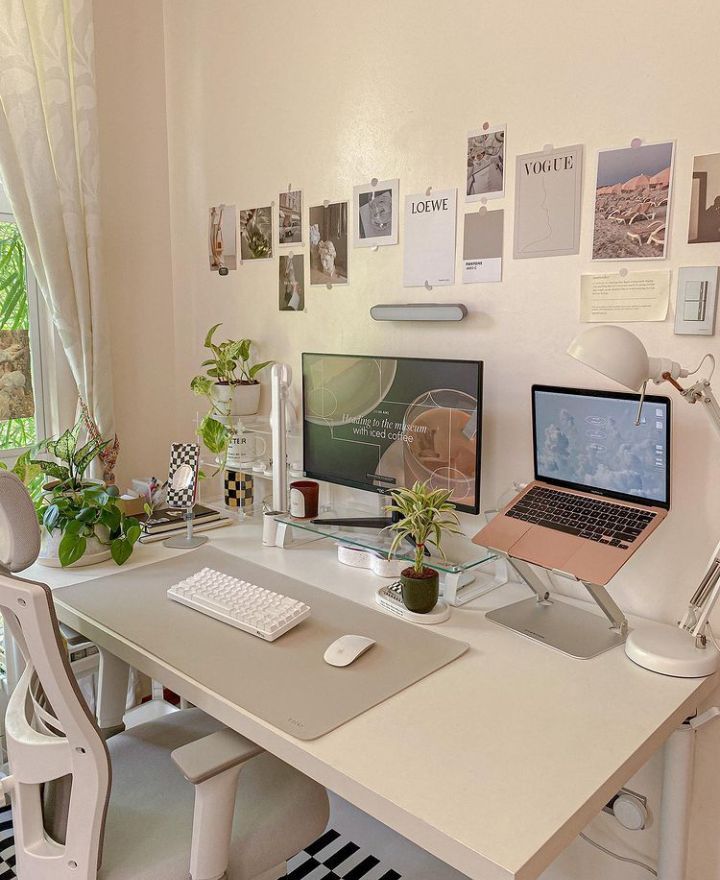 20+ Aesthetic Desk Setup Ideas – Home Office Decor Ideas