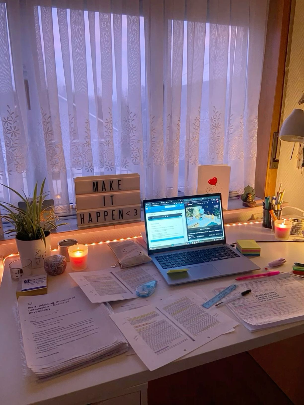 Back to school aesthetic