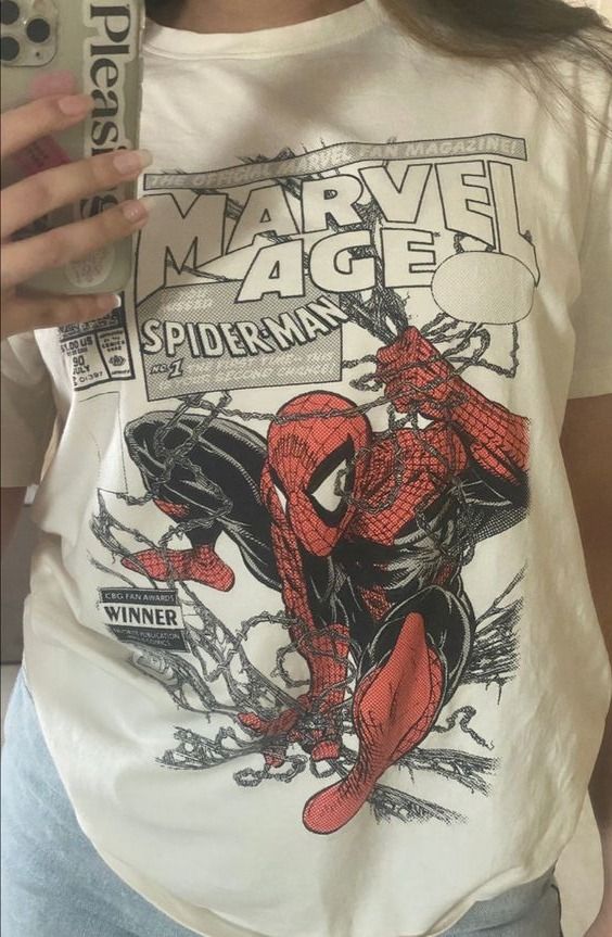 Spider Man Marvel Age Shirt Outfit